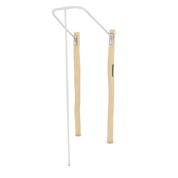 Human flag bar robinia